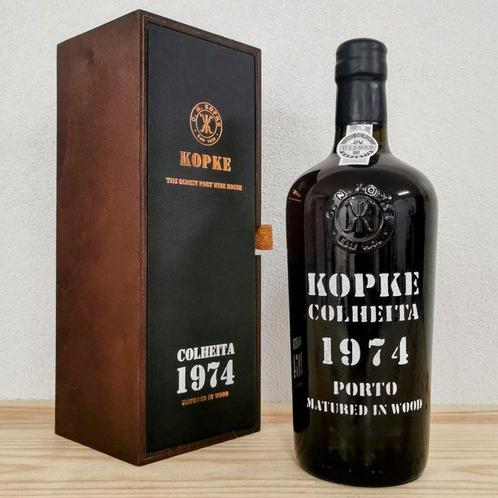 1974 Kopke - Colheita Port - Gebotteld in 2023 -  Douro  - 1, Verzamelen, Wijnen