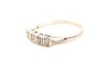 Ring - 19.2 kt. Witgoud Diamant (Natuurlijk), Sieraden, Tassen en Uiterlijk, Ringen, Nieuw