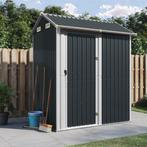 vidaXL Tuinschuur 192x152,5x237 cm gegalvaniseerd staal, Tuin en Terras, Verzenden, Nieuw