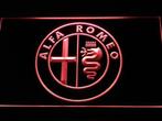 Alfa romeo neon bord lamp LED  verlichting reclame lichtbak, Verzamelen, Merken en Reclamevoorwerpen, Verzenden, Nieuw