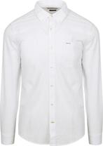 Barbour Shirt Nelson Tailored White maat M Heren, Kleding | Heren, Overhemden, Verzenden, Nieuw, Wit, Barbour