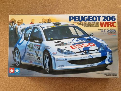 Tamiya 24221 Peugeot 206 WRC 1:24, Hobby en Vrije tijd, Modelbouw | Auto's en Voertuigen, Tamiya, Verzenden