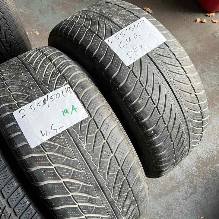 2 x Goodyear UltraGrip 255-50-19 RFT Winterbanden 4,5mm, Auto-onderdelen, Banden en Velgen, 19 inch, Winterbanden, 255 mm, Personenwagen