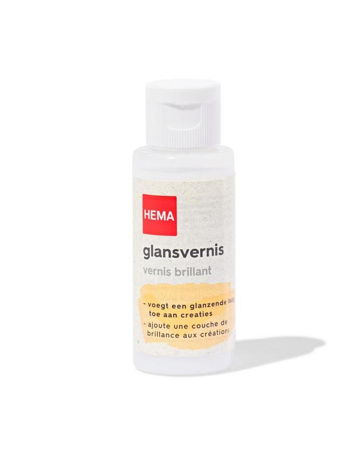 HEMA Transparante lak 50ml, Hobby en Vrije tijd, Schilderen, Nieuw, Verzenden