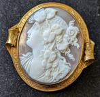 Zonder minimumprijs - Cameo gouden metalen kader