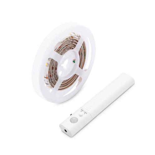 LED Strip op batterij met sensor 100 CM 3,4W Warm wit, Huis en Inrichting, Lampen | Overige, Ophalen of Verzenden