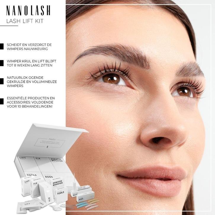Nanolash Lash Lift Kit, Sieraden, Tassen en Uiterlijk, Uiterlijk | Cosmetica en Make-up, Ogen, Make-up, Nieuw, Ophalen of Verzenden