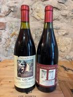1980 San Giorgio & 1997 Ris. Rubesco Vigna Monticchio, Verzamelen, Wijnen, Nieuw