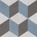Decor vloertegel Classics Rubik Grey Mat 22,3x22,3 cm, Nieuw, Keramiek, 20 tot 40 cm, Ophalen of Verzenden