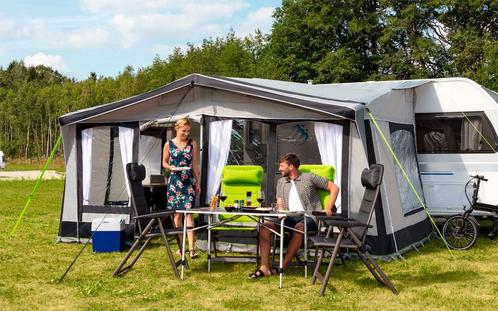 NU: BLACK CAMPING WEKEN |  Berger Sirmione Air 400 cm, Caravans en Kamperen, Voortenten en Luifels, Nieuw, Verzenden