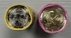 San Marino. 1 Euro / 2 Euro 2022 (total 50 coins) in 2 rolls