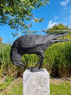 Figuur - Lifelike Raven - Brons