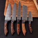 Keukenmes - Chefs knife - Gevouwen staal, Pakka-hout en