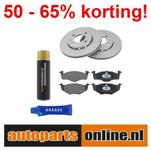 Remschijven + Remblokken Volkswagen (vw) Lupo voorzijde, Auto-onderdelen, Besturing, Nieuw, Verzenden