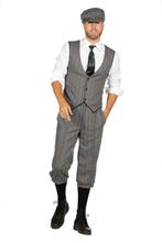 Jaren 20 Kostuum Grijs, Kleding | Heren, Verzenden, Nieuw
