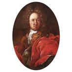 Jakob Karl II Stauder (1694-1751/56) - Retrato de un noble, Antiek en Kunst