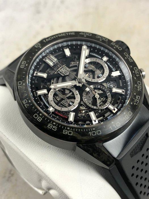TAG Heuer - Carrera Calibre 02 Skeleton Carbon - CBG2A91 -, Sieraden, Tassen en Uiterlijk, Horloges | Antiek