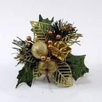 Kerstbijsteker goud appel, cadeautje en besjes / stuk, Ophalen of Verzenden, Nieuw