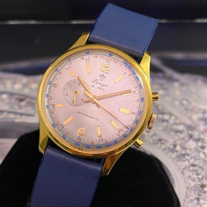 Lings - 21 Prix Chronograph Stop and Go - Zonder, Sieraden, Tassen en Uiterlijk, Horloges | Heren