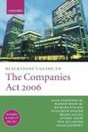Blackstones Guide to the Companies ACT 2006. Mann, Martin