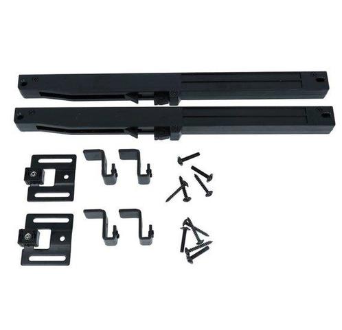 Soft-close demper set tbv schuifdeursysteem zwart, Doe-het-zelf en Verbouw, Hang- en Sluitwerk, Nieuw, Ophalen of Verzenden