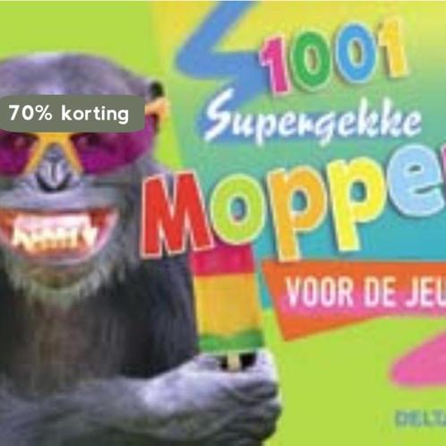 1001 supergekke moppen voor de jeugd 9789044712162, Boeken, Overige Boeken, Gelezen, Verzenden