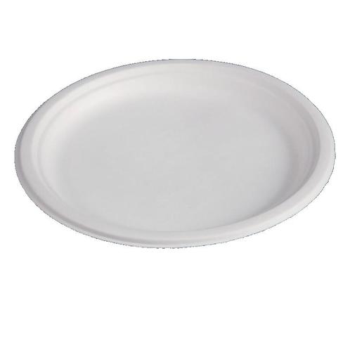 Borden | Composteerbaar Bagasse | 50 Stuks | Ø260mm Fiesta, Zakelijke goederen, Horeca | Keukenapparatuur, Nieuw in verpakking