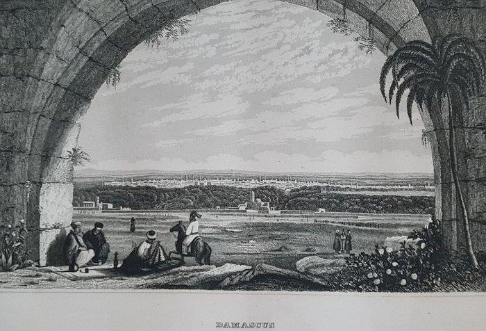 J Meyer - Meyers universum met 48 gravures o.a. Damascus,, Antiek en Kunst, Antiek | Boeken en Bijbels