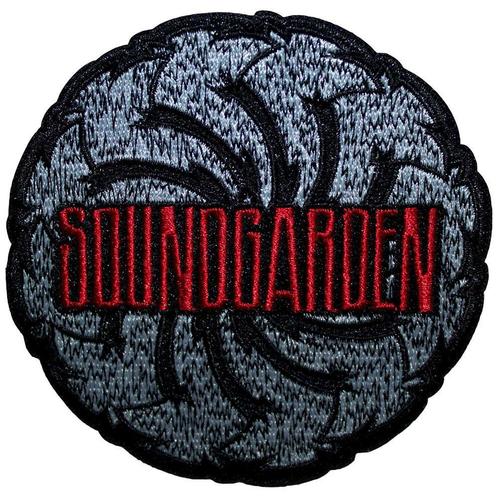 Soundgarden - Logo Swirl - Patch officiële merchandise, Verzamelen, Muziek, Artiesten en Beroemdheden, Kleding, Nieuw, Ophalen of Verzenden