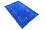 Zacht blauw Gabbeh - Vloerkleed - 150 cm - 90 cm -, Nieuw