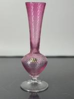 Val Saint Lambert - Vaas - Glas - Vase rose VSL