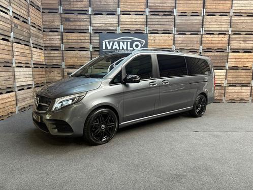 Mercedes-Benz V-Klasse 300d 4-MATIC Extra Lang DC Avantgarde, Auto's, Bestelauto's, Dealer onderhouden, Lease, Zwart, Automaat