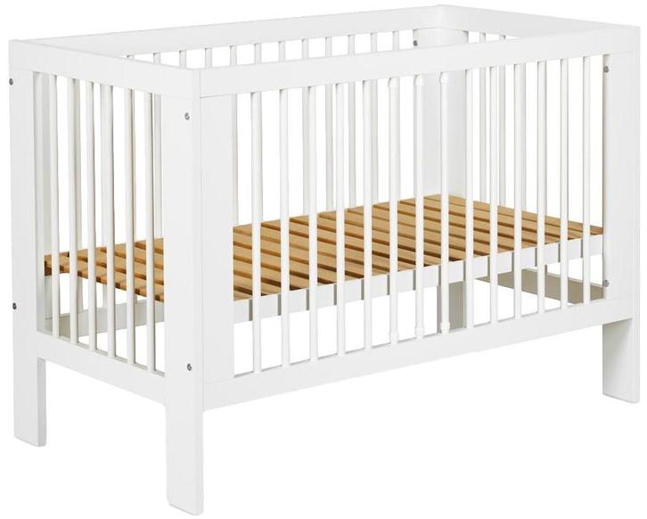 Ledikant Olivia Wit 60 x 120 cm, Kinderen en Baby's, Kinderkamer | Complete kinderkamers, Nieuw, Verzenden