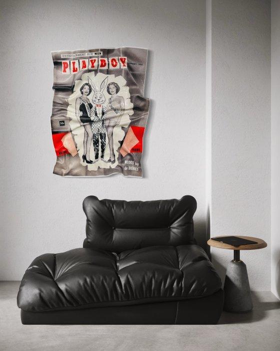 Soyz Bank (1988) - 1954 Playboy Cover, Antiek en Kunst, Kunst | Designobjecten