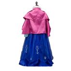 Frozen Anna jurk - roze cape - 92,98,104,110,116,122,128,134, Kinderen en Baby's, Carnavalskleding en Verkleedspullen, Nieuw, Meisje