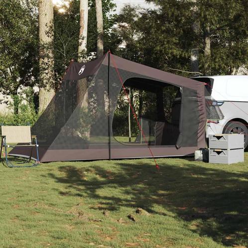 vidaXL Autotent 2-persoons waterdicht bruin, Caravans en Kamperen, Tenten, Nieuw, tot en met 2, Verzenden
