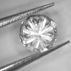 0,39 ct. Briljant geslepen diamant K / SI1 + HRD Certific..., Antiek en Kunst, Ophalen of Verzenden