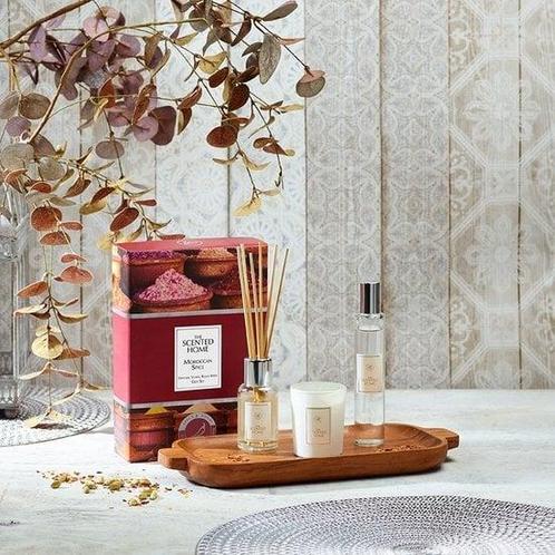 Ashleigh & Burwood Morrocan Spice Geurstokjes met verstuiver, Huis en Inrichting, Woonaccessoires | Kandelaars en Kaarsen, Ophalen of Verzenden