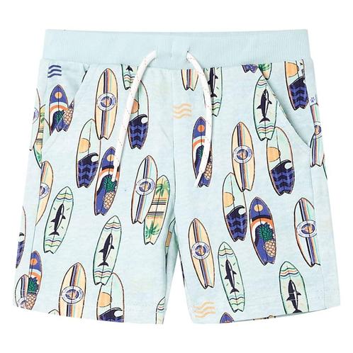 vidaXL Kindershorts met trekkoord 92 gemêleerd zachtblauw, Kinderen en Baby's, Kinderkleding | Overige, Nieuw, Verzenden
