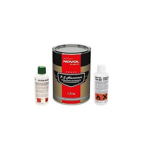 Spuitplamuur P-S met mix indicator 1,2 kg - NOVOL, Auto diversen, Autogereedschap, Nieuw, Verzenden