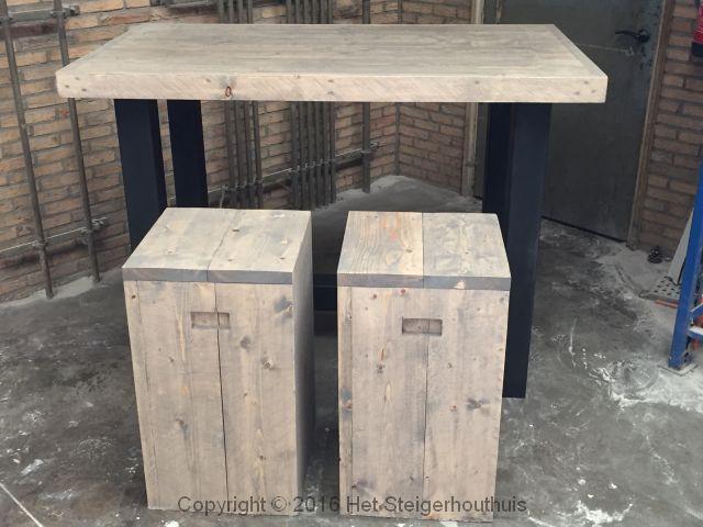 Barkruk Box - 40 x 40 x 70 cm - Meerdere afmetingen, Huis en Inrichting, Barkrukken, Nieuw, Ophalen of Verzenden