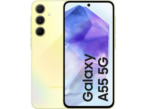 Samsung -  Galaxy A55 - 128 Gb  - Geel, Telecommunicatie, Mobiele telefoons | Samsung, Zonder abonnement, 128 GB, Android OS, Touchscreen