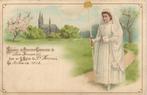 Religieus , Communie - Veelal Franse Fotokaarten -, Gelopen