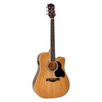 Richwood RD-12-CE naturel semi akoestische western gitaar, Ophalen of Verzenden, Nieuw
