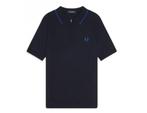 Fred Perry - Zip Neck Knitted Shirt - L, Kleding | Heren, T-shirts, Nieuw