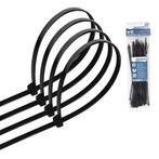 Tie Wraps - Tyrap - Aigi Tie - 3.6x200mm - Zwart - 40 Stuks, Ophalen of Verzenden, Nieuw