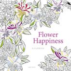 Boek: Flower Happiness - Kleurboek - (als nieuw), Verzenden, Zo goed als nieuw