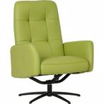 Leren draaifauteuil Pulse - Toledo Lime (felgroen) -, Huis en Inrichting, Fauteuils, Bohemian, Industrieel, Modern, Scandinavisch