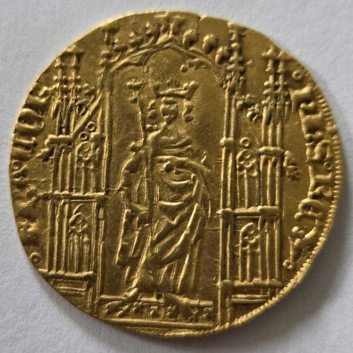 Frankrijk. Philippe VI (1328-1350). Royal dor, Postzegels en Munten, Munten | Europa | Euromunten