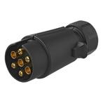 ProPlus 7-polige aanhangwagenstekker - metaal - kabelscho..., Auto diversen, Aanhangwagen-onderdelen, Ophalen of Verzenden, Nieuw